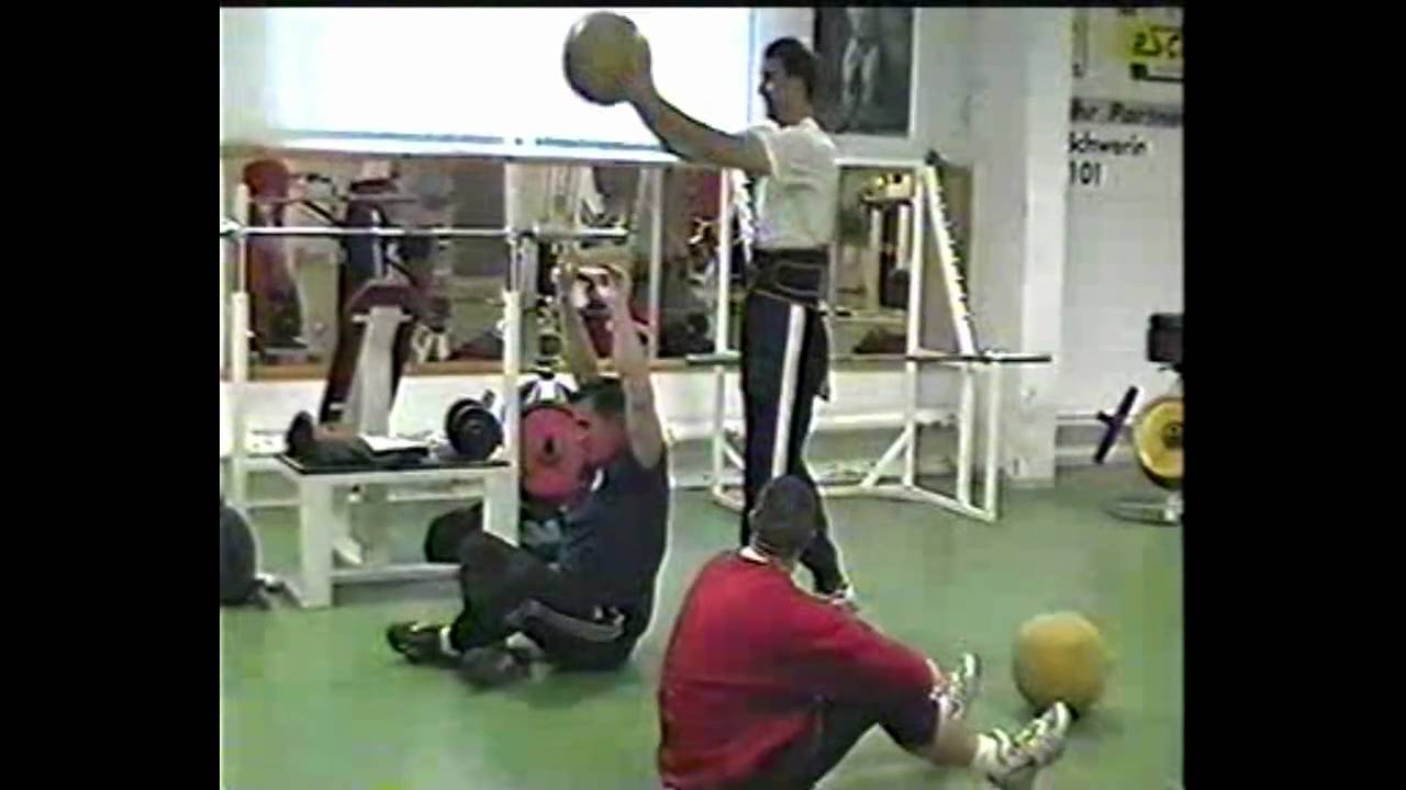 Jurgen Schult Medicine Ball Training