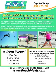 beach meet flyer