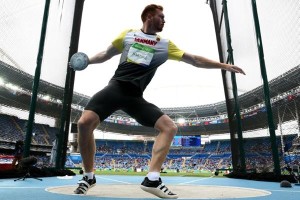 Harting at Olympic Games Discus Throw