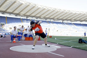 Lijiao Gong Shot Put Diamond League Rome